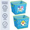 imageIdea Nuova Star Wars The Mandalorian Grogu aka The Child 4 Piece Storage Solution Set with Pop Up Hamper Collapsible Storage Trunk and 2 Nestable Storage BinsBaby Shark