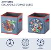 imageIdea Nuova Star Wars The Mandalorian Grogu aka The Child Collapsible Storage Cubes Set of 2 10quotx10quotAvengers  Grey