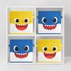 imageIdea Nuova Star Wars The Mandalorian Grogu aka The Child Collapsible Storage Cubes Set of 2 10quotx10quotBaby Shark blueyellow