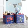 imageIdea Nuova Star Wars The Mandalorian Grogu aka The Child Collapsible Storage Cubes Set of 2 10quotx10quotBatman  Blue