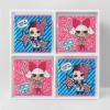 imageIdea Nuova Star Wars The Mandalorian Grogu aka The Child Collapsible Storage Cubes Set of 2 10quotx10quotLOL Surprise pinkblue