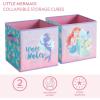 imageIdea Nuova Star Wars The Mandalorian Grogu aka The Child Collapsible Storage Cubes Set of 2 10quotx10quotLittle Mermaid