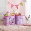 imageIdea Nuova Star Wars The Mandalorian Grogu aka The Child Collapsible Storage Cubes Set of 2 10quotx10quotMinnie Mouse  Pink