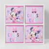 imageIdea Nuova Star Wars The Mandalorian Grogu aka The Child Collapsible Storage Cubes Set of 2 10quotx10quotMinnie Mouse  Pink