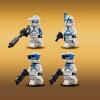 imageLEGO Star Wars 501st Clone Troopers Battle Pack Toy Set Buildable AV7 Anti Vehicle Cannon with 4 Clone Trooper Minifigures Portable Travel Toy Great Birthday Gift for Kids Ages 6 and Up 75345