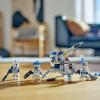 imageLEGO Star Wars 501st Clone Troopers Battle Pack Toy Set Buildable AV7 Anti Vehicle Cannon with 4 Clone Trooper Minifigures Portable Travel Toy Great Birthday Gift for Kids Ages 6 and Up 75345