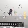 imageLambs ampamp Ivy Star Wars Classic Wall Decals  Yoda Darth Vader R2D2 C3PO