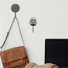 imageOpen Road Brands Disney Star Wars Death Star Cast Iron Wall Hook  Star Wars Wall Hook for Coats Jackets Keys and MoreGray