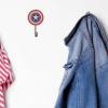 imageOpen Road Brands Disney Star Wars Death Star Cast Iron Wall Hook  Star Wars Wall Hook for Coats Jackets Keys and MoreRed