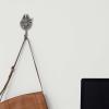 imageOpen Road Brands Disney Star Wars Death Star Cast Iron Wall Hook  Star Wars Wall Hook for Coats Jackets Keys and MoreSilver
