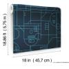 imageRoomMates RMK11801WP Star Wars Galactic Battles RMK1180 BlueBlueNavy