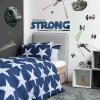 imageRoomMates Star Wars Classic May The Force Peel and Stick Wall Decals by RoomMates RMK3011SCS 35quot x 9quotForce is Strong