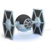 imageSTAR WARS Echo Dot Bundle Includes Echo Dot 5th Gen 2022 release  Charcoal and Limited Edition STAR WARS TIE Fighter StandCharcoal