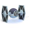 imageSTAR WARS Echo Dot Bundle Includes Echo Dot 5th Gen 2022 release  Charcoal and Limited Edition STAR WARS TIE Fighter StandDeep Sea Blue