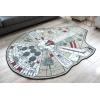 imageSTAR WARS Han Solos Millennium Falcon Area Rug for Living Room  59 x 79 InchesMillennium Medium Area Rug