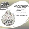 imageSTAR WARS Han Solos Millennium Falcon Area Rug for Living Room  59 x 79 InchesMillennium Medium Area Rug