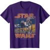 imageStar Wars ATAT Walkers Vintage TShirtPurple