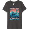 imageStar Wars Come See Kamino Poster Premium TShirtDark Heather Grey
