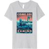 imageStar Wars Come See Kamino Poster Premium TShirtHeather Grey