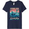 imageStar Wars Come See Kamino Poster Premium TShirtNavy Blue