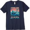 imageStar Wars Come See Kamino Poster Premium TShirtNavy Blue