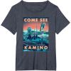 imageStar Wars Come See Kamino Poster TShirtHeather Blue