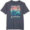 imageStar Wars Come See Kamino Poster TShirtHeather Blue