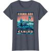 imageStar Wars Come See Kamino Poster TShirtHeather Blue