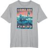 imageStar Wars Come See Kamino Poster TShirtHeather Grey