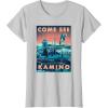 imageStar Wars Come See Kamino Poster TShirtSilver Grey