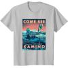 imageStar Wars Come See Kamino Poster TShirtSilver Grey