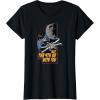 imageStar Wars Day May the 4th Be With You Vintage Space Battle TShirtBlack