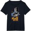 imageStar Wars Day May the 4th Be With You Vintage Space Battle TShirtBlack