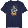 imageStar Wars Day May the 4th Be With You Vintage Space Battle TShirtNavy Blue
