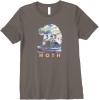 imageStar Wars Hoth ATAT Fill Premium TShirtAsphalt Grey