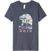 imageStar Wars Hoth ATAT Fill Premium TShirtHeather Blue