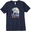 imageStar Wars Hoth ATAT Fill Premium TShirtNavy Blue