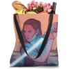imageStar Wars Illustrated Rey with Lightsaber Tote Bag