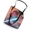 imageStar Wars Illustrated Rey with Lightsaber Tote Bag