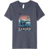 imageStar Wars Kamino Boba Fett Fill Premium TShirtHeather Blue
