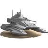 imageStar Wars Legion Anakin Skywalker Commander Expansion  Tabletop Miniatures Game Strategy Game for Kids and Adults Ages 14 2 Players 3 Hour Playtime Made by Atomic Mass GamesGalactic Republic Expansions TX130 SaberClass Fighter Tank