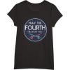 imageStar Wars May The Fourth Be With You Lightsaber Clash Poster TShirtBlack
