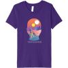 imageStar Wars Tatooine C3PO ampamp R2D2 Fill Premium TShirtPurple
