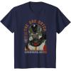 imageStar Wars The Bad Batch Season 2 Echo Experimental Unit 99 TShirtNavy Blue