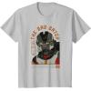imageStar Wars The Bad Batch Season 2 Echo Experimental Unit 99 TShirtSilver Grey