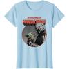 imageStar Wars The Mandalorian Mando and the Child Retro TShirtBaby Blue