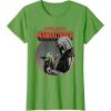 imageStar Wars The Mandalorian Mando and the Child Retro TShirtGrass Green