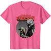 imageStar Wars The Mandalorian Mando and the Child Retro TShirtPink Heather