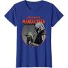 imageStar Wars The Mandalorian Mando and the Child Retro TShirtRoyal Blue