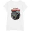imageStar Wars The Mandalorian Mando and the Child Retro TShirtWhite